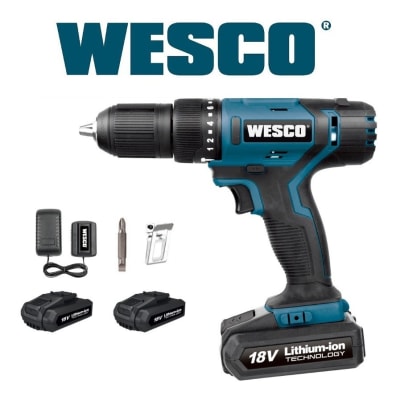 TALADRO PERCUTOR 13MM 18v WS2937K2 WESCO | HDTOOLS TALADRO PERCUTOR 13MM 18v WS2937K2 WESCO | HDTOOLS
