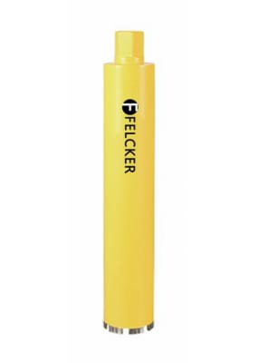 BROCA DIAMANTADA TURBO 76MM x 450MM - Y - FELCKER