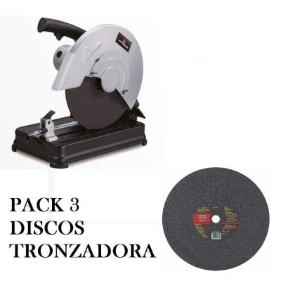 TRONZADORA 14 2300W TK-355 KOTHMAN + 3 DISCOS 14 TRONZADORA 14 2300W TK-355 KOTHMAN + 3 DISCOS 14