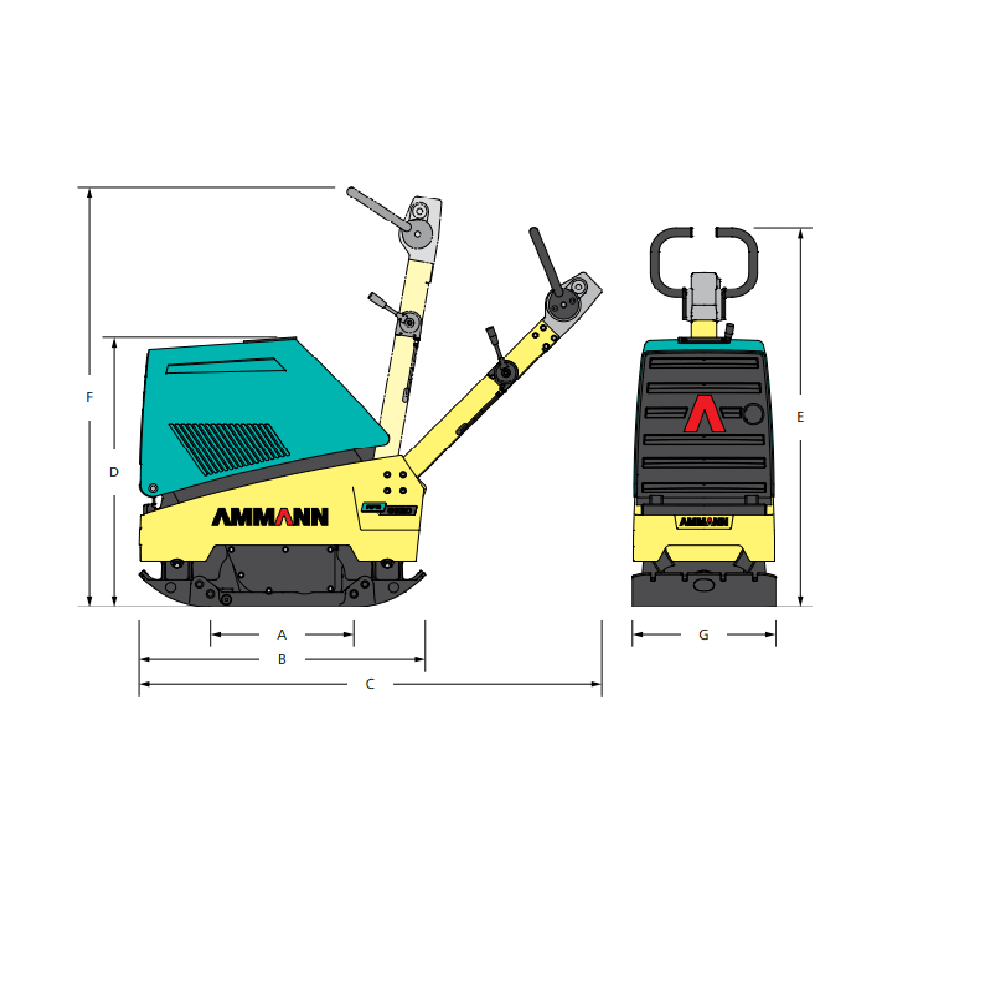 Placa Compactadora APR 5920 AMMANN1