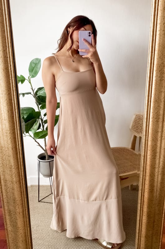 Vestido Italia beige Vestido Italia beige
