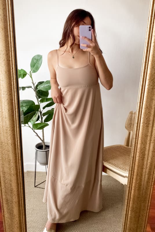 Vestido Italia beige Vestido Italia beige