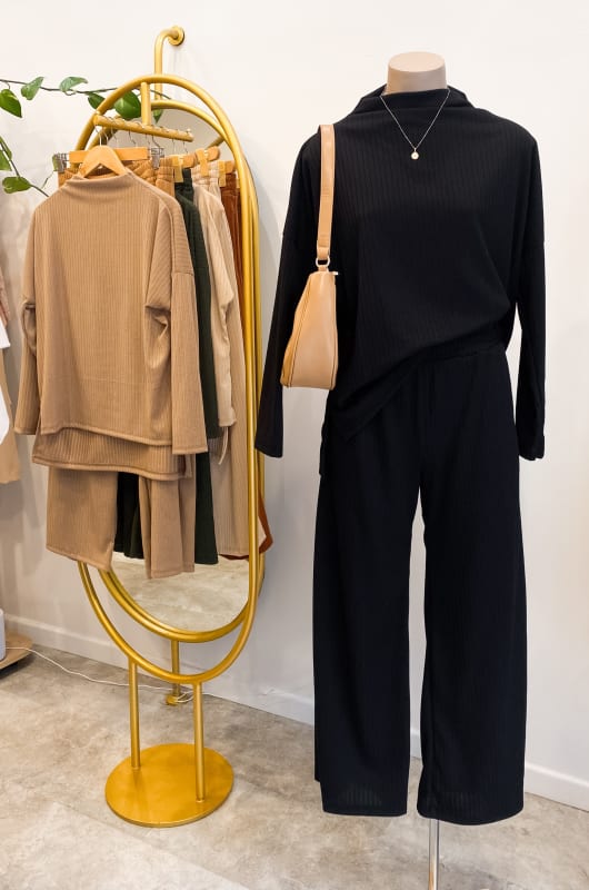 Conjunto de dos piezas Verona negro