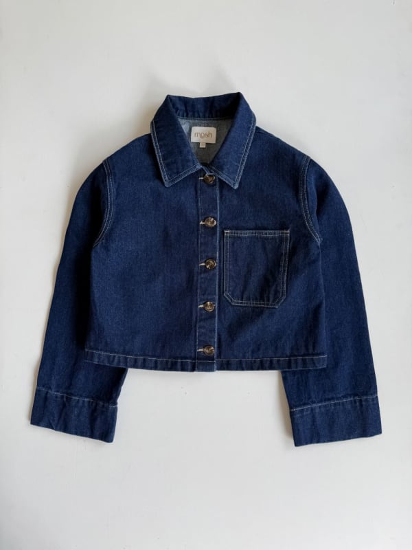Casaca Denim azul