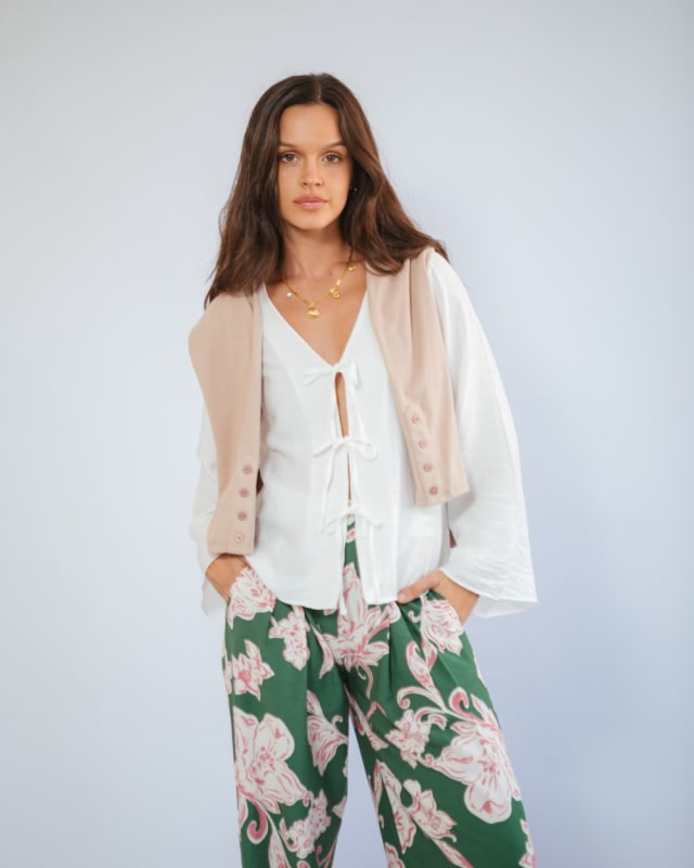 Blusa Casandra blanco