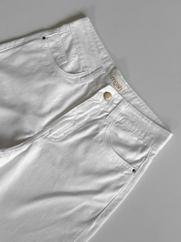 Pantalón Viena wide hueso