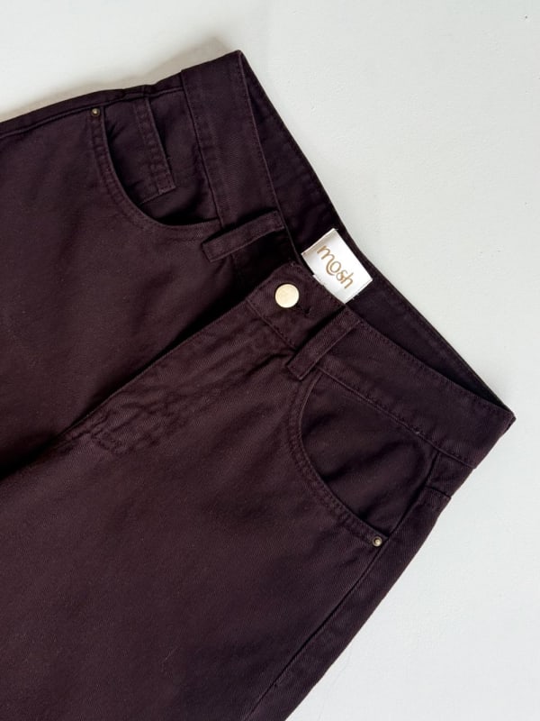 Pantalón Viena wide chocolate