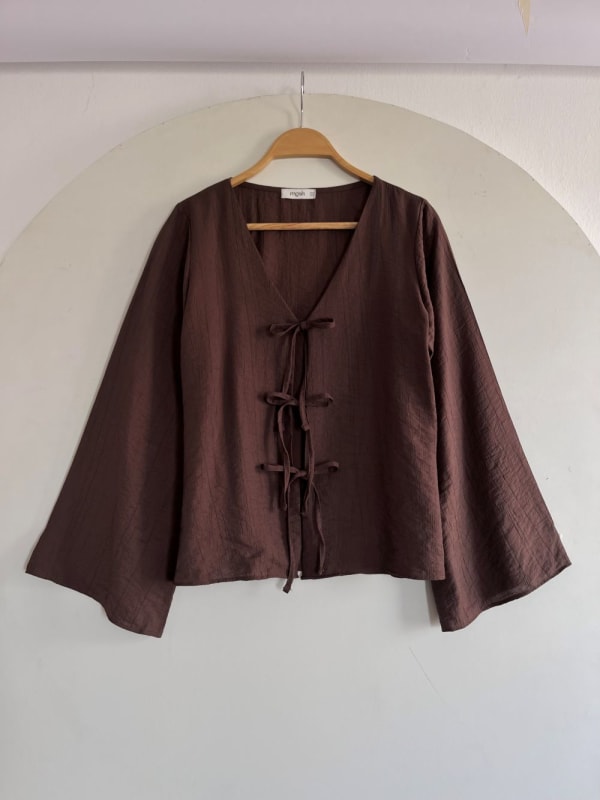 Blusa Casandra marrón