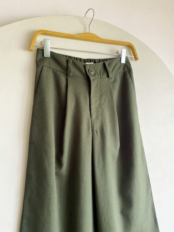 Pantalon Mónaco verde militar