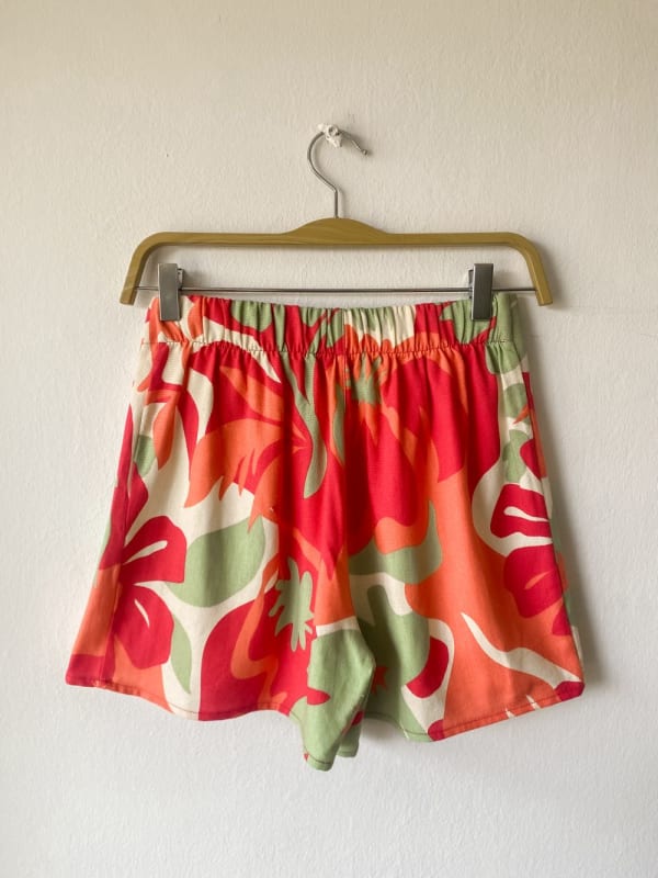 Falda short Barbados tropical