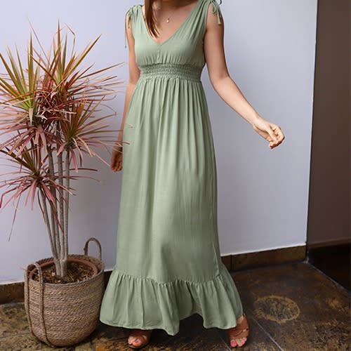 Vestido Santorini verde