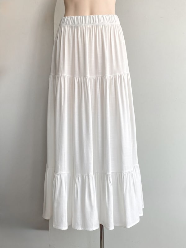 Falda tiempos blanca