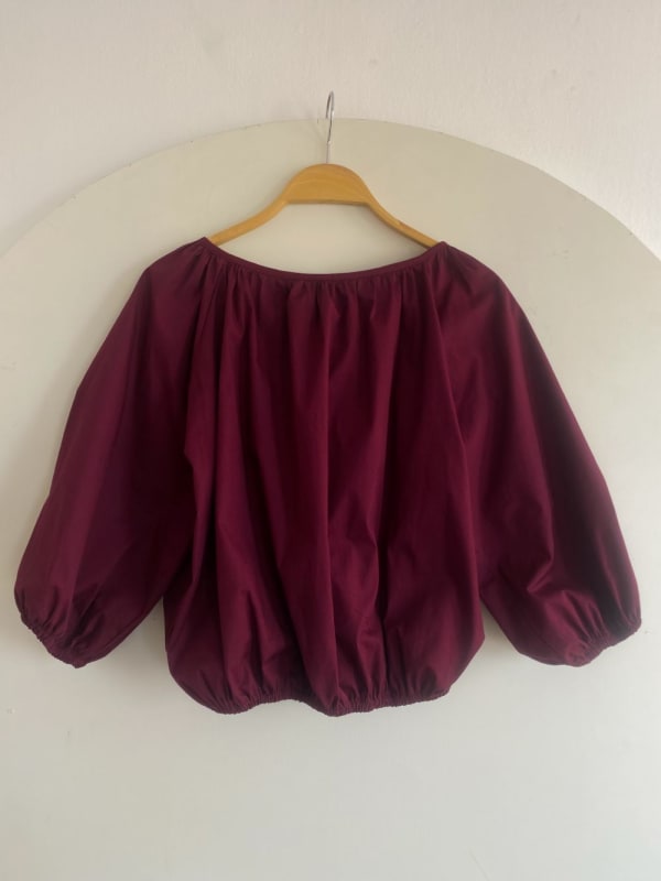 Blusa Nube vino