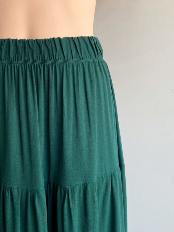 Falda tiempos verde