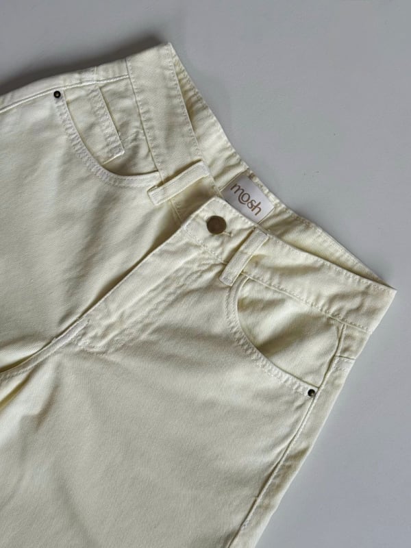 Pantalón Viena wide amarillo