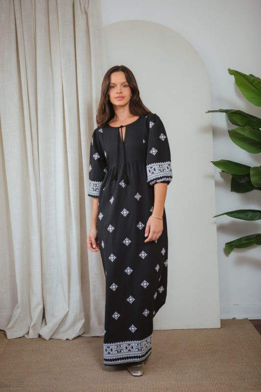 Vestido Helena negro