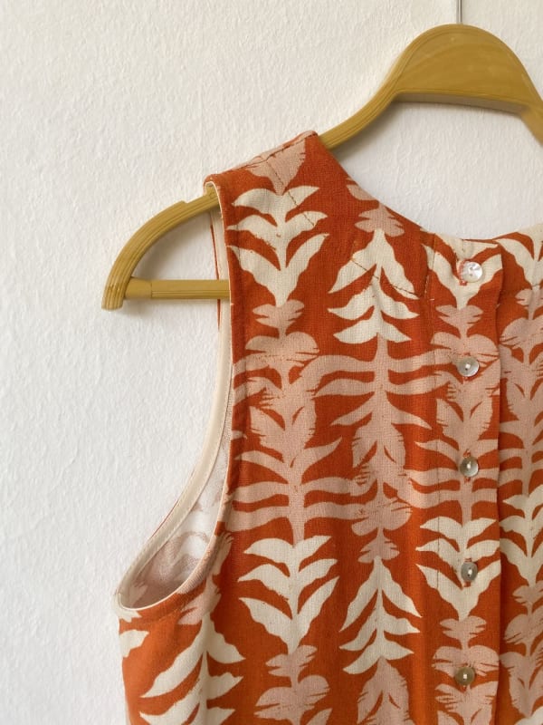 Top Barbados print lacre