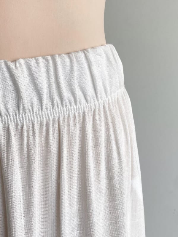 Falda tiempos blanca