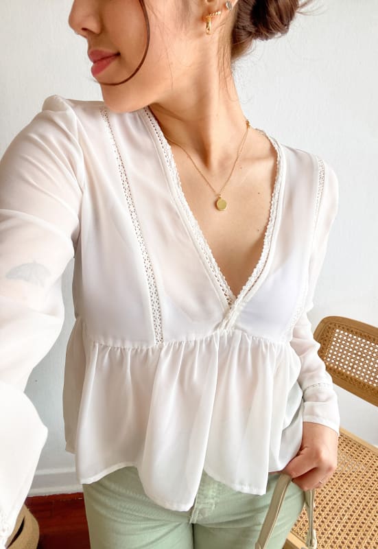 Blusa Bohemia perla Blusa Bohemia perla