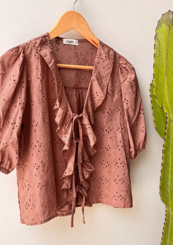 Blusa Alma cocoa Blusa Alma cocoa
