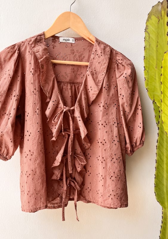 Blusa Alma cocoa Blusa Alma cocoa