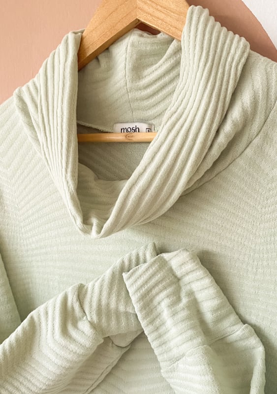 Vestido Bruselas verde agua