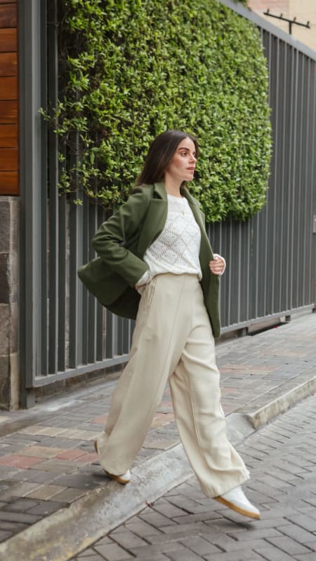 Pantalon Caeli beige Pantalon Caeli beige