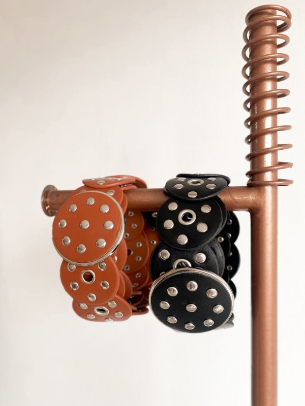 Correa cowgirl disco negro