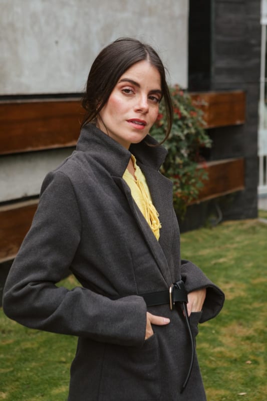 Abrigo French gris