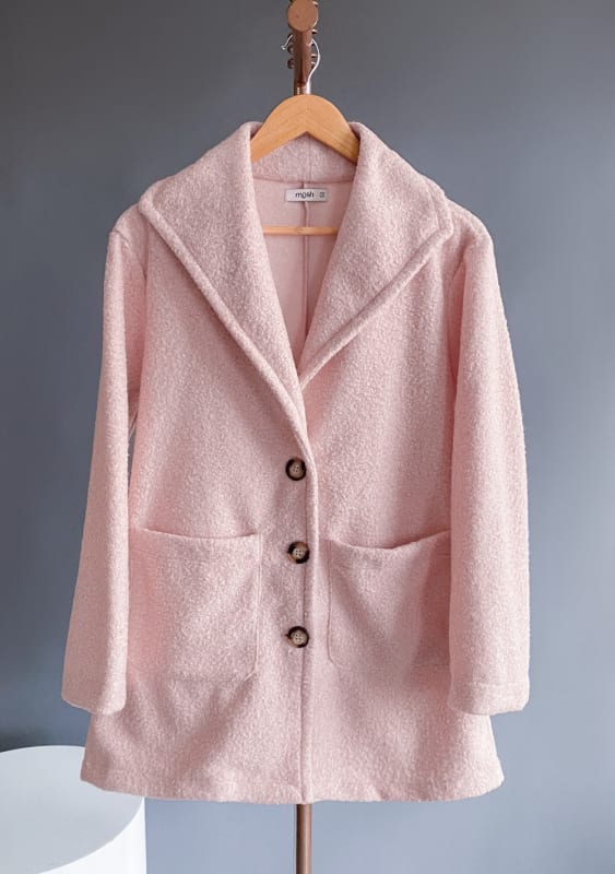 Abrigo Thelma rosa