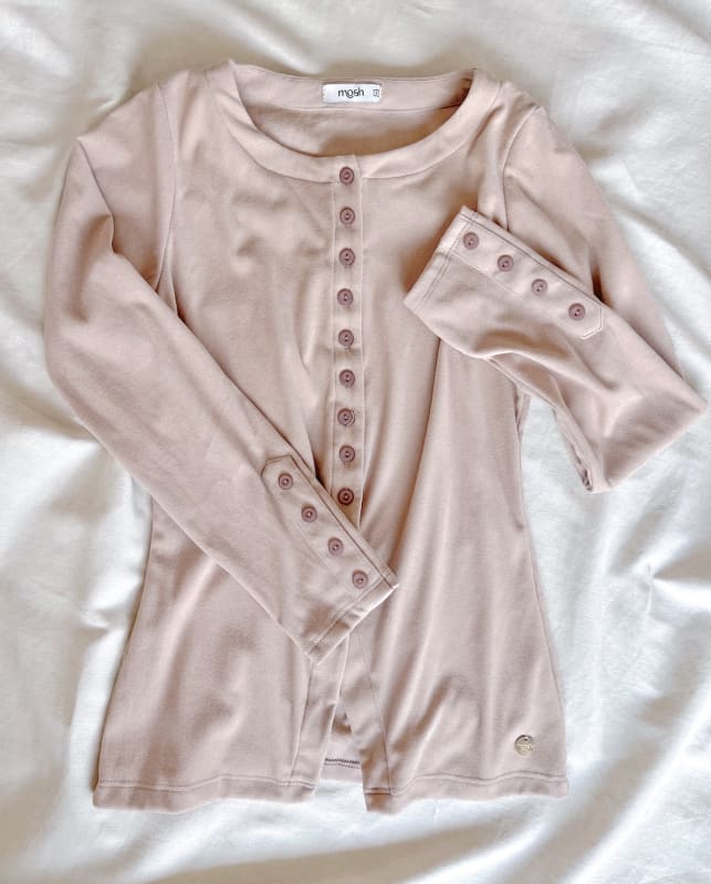 Cárdigan Margot nude