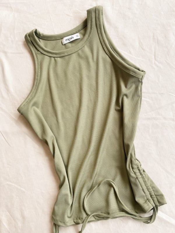 Top Lorenza verde