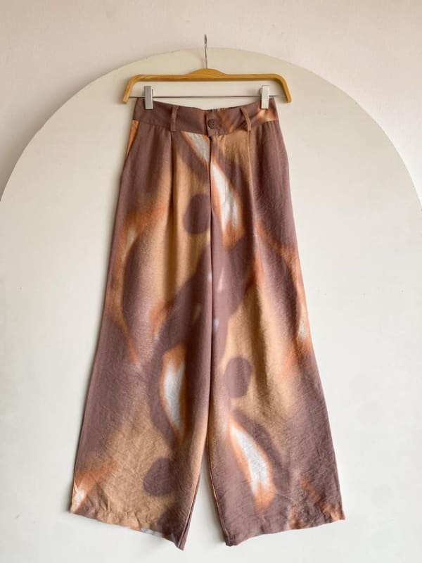 Pantalon Monaco print cocoa