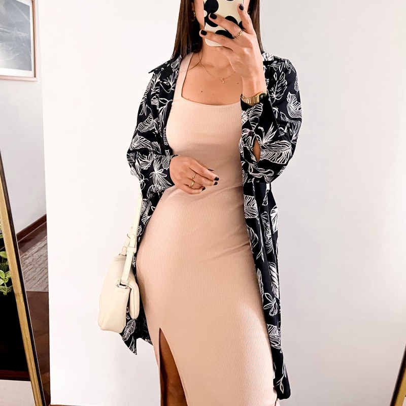 Vestido Natalia beige