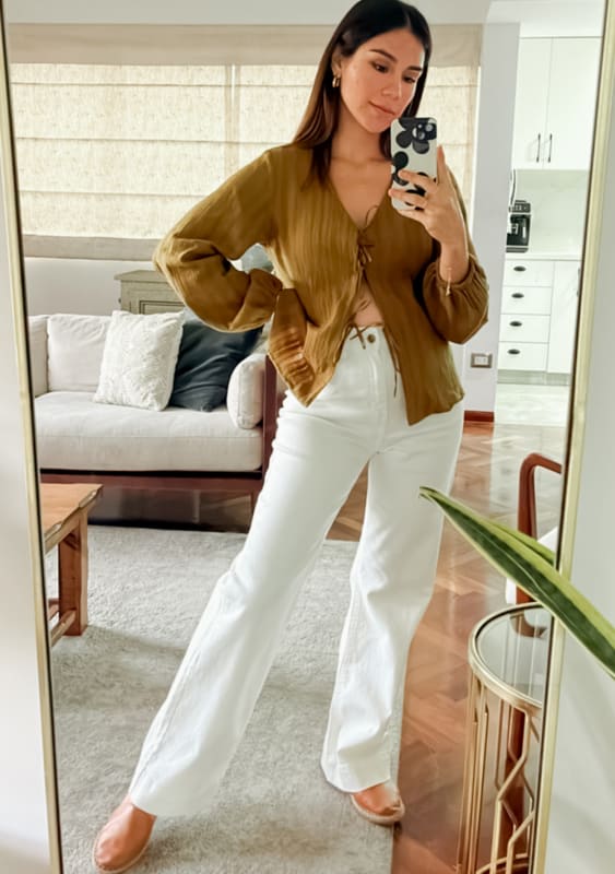 Pantalón Chicago hueso Pantalón Chicago hueso