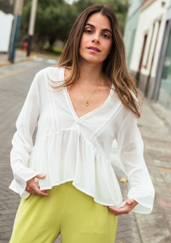 Blusa Bohemia perla Blusa Bohemia perla