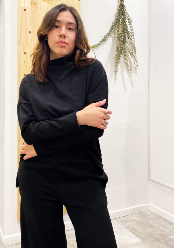 Conjunto de dos piezas Verona negro