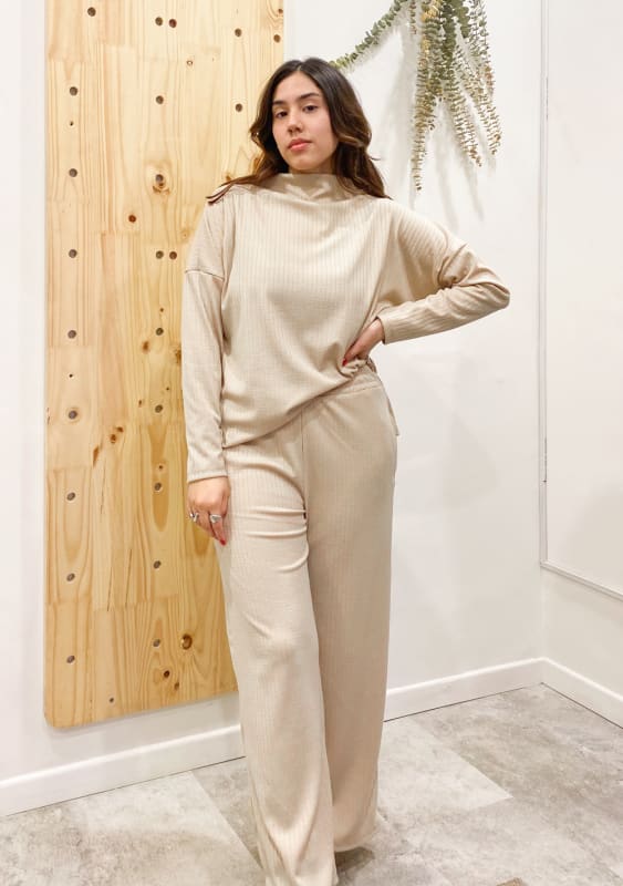 Conjunto de dos piezas Verona beige