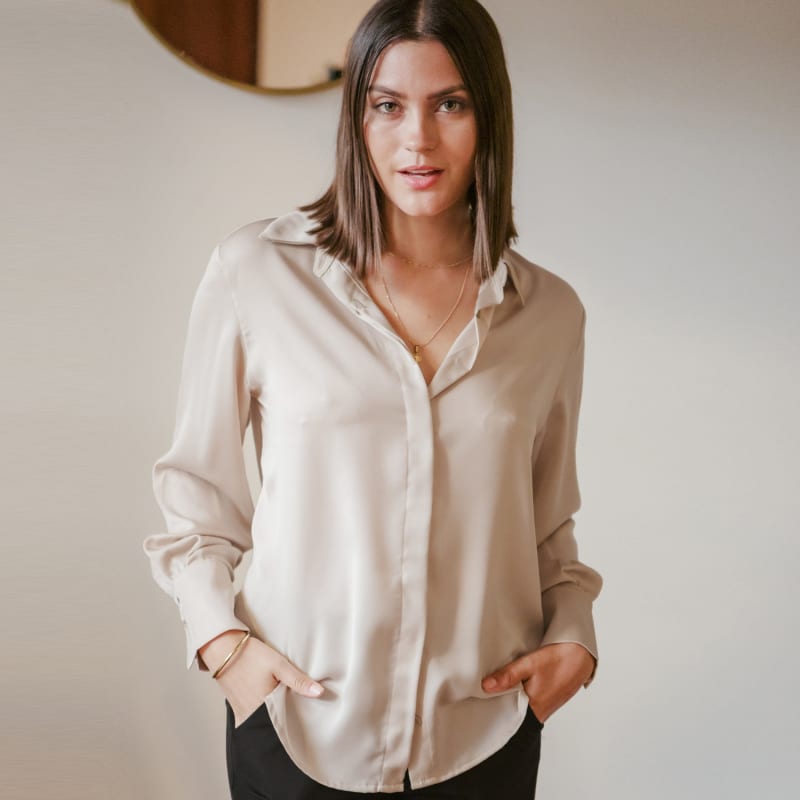 Blusa Amanda Champagne