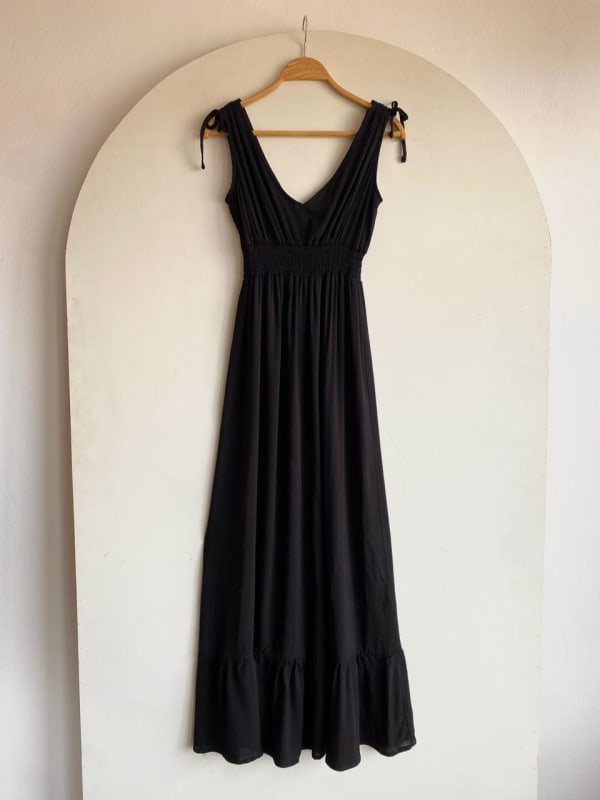 Vestido Santorini negro