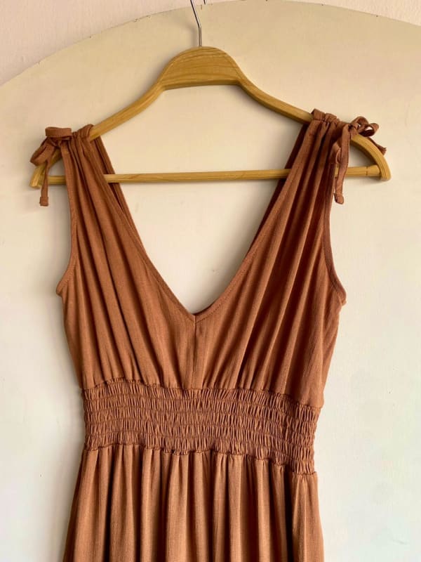 Vestido Santorini cocoa