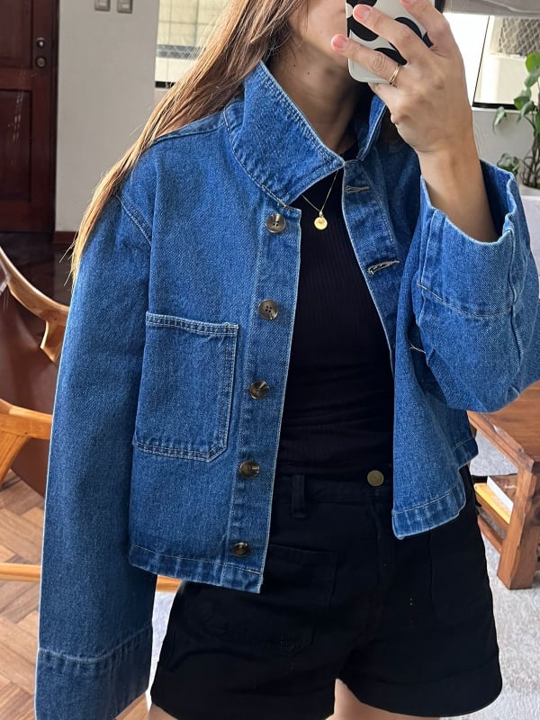 Casaca Denim intermedio