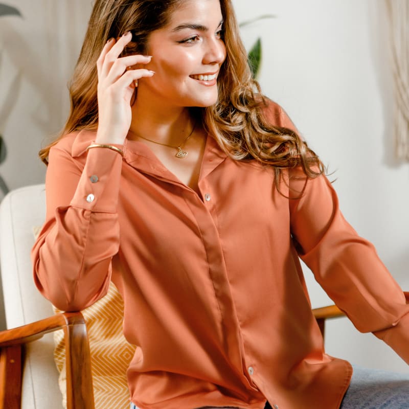 Blusa Amanda lacre Blusa Amanda lacre