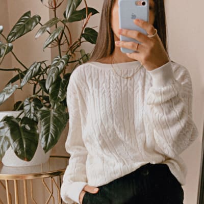 Sweater Victoria perla Sweater Victoria perla