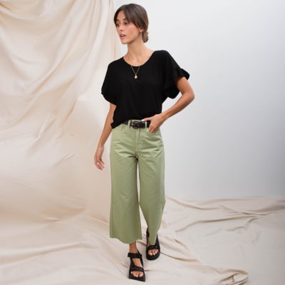 Pantalon Gaia verde Pantalon Gaia verde