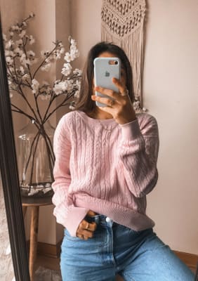 Sweater Victoria rosa Sweater Victoria rosa