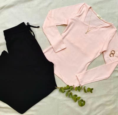 Polo Asimetrico rosa bebe Polo Asimetrico rosa bebe