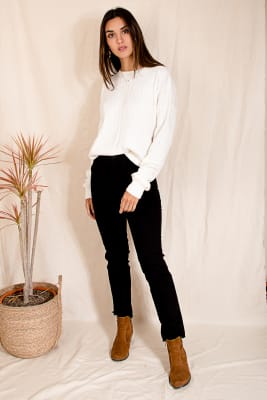 Jeans Rise Recto - Negro Jeans Rise Recto - Negro