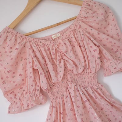 Blusa Rosie flores rosa Blusa Rosie flores rosa