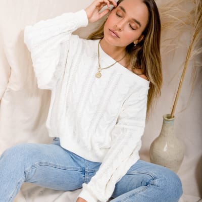 Sweater Nevada perla Sweater Nevada perla